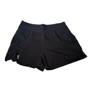 On Running Active Shorts Womens Black size large